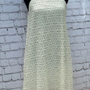 June and hudson White Crochet Dress size 1X